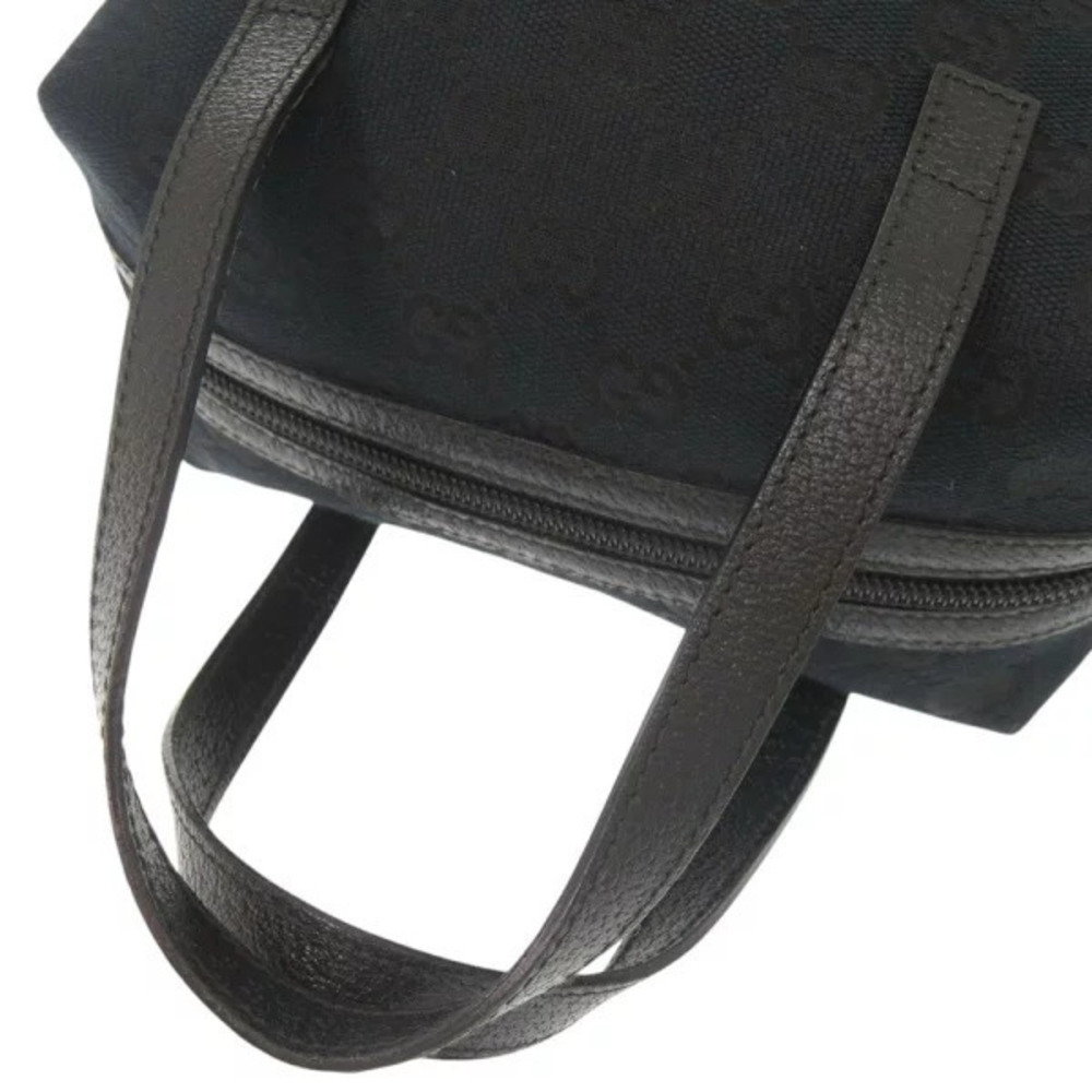 Gucci handbag GG canvas leather black - Picture 5 of 6